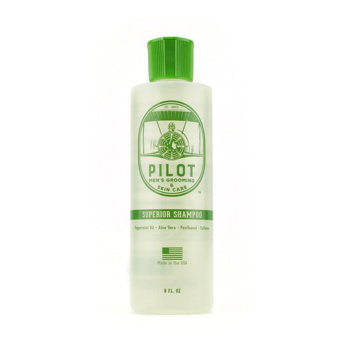Superior Shampoo Pilot Men's Grooming Skin Care Product